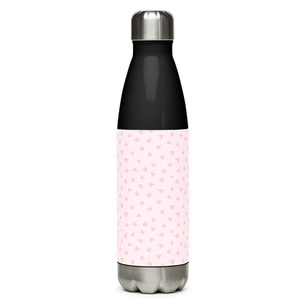 Botella de agua de acero inoxidable Dulce Corazón