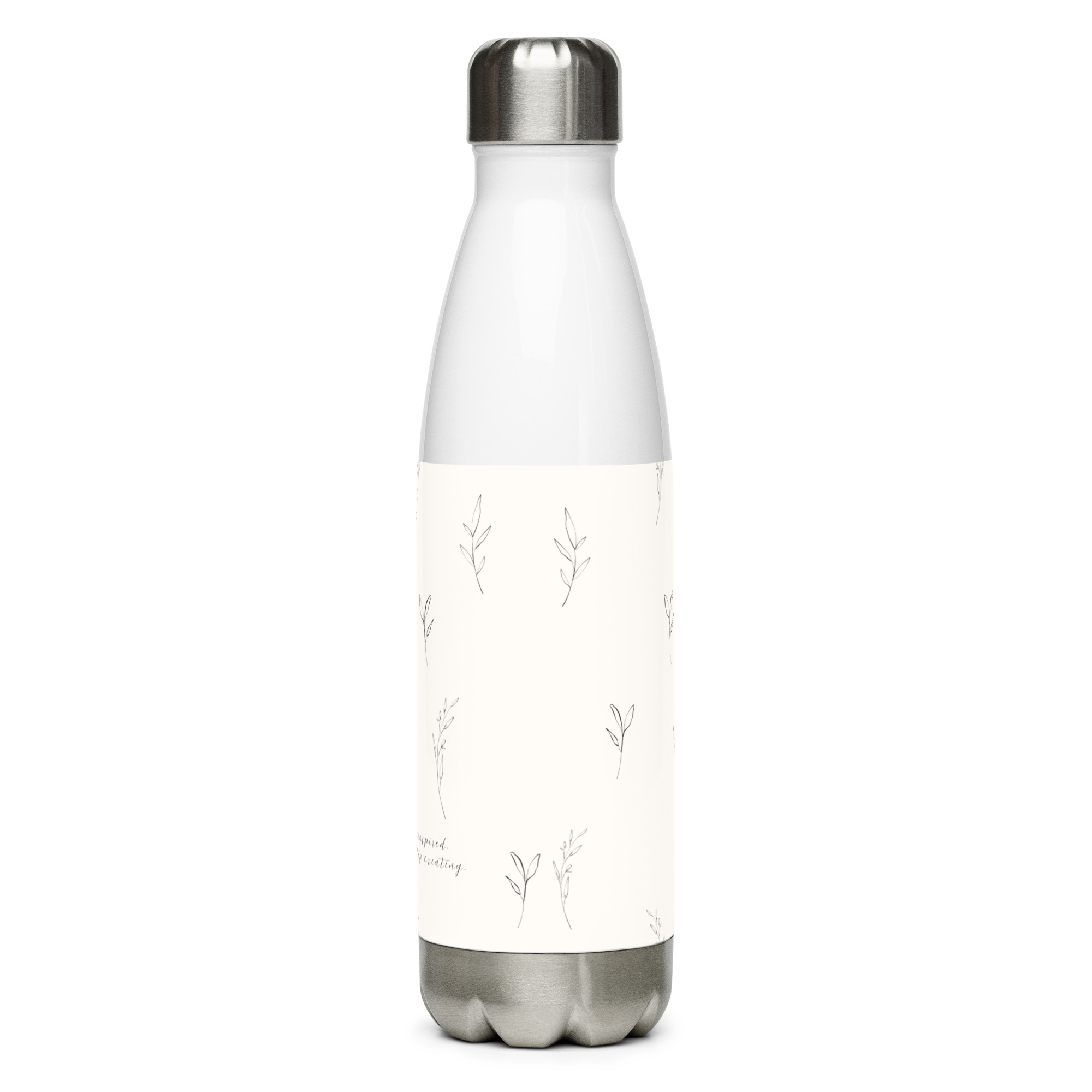 Botella de agua de acero inoxidable Sage Botánico - Image 4