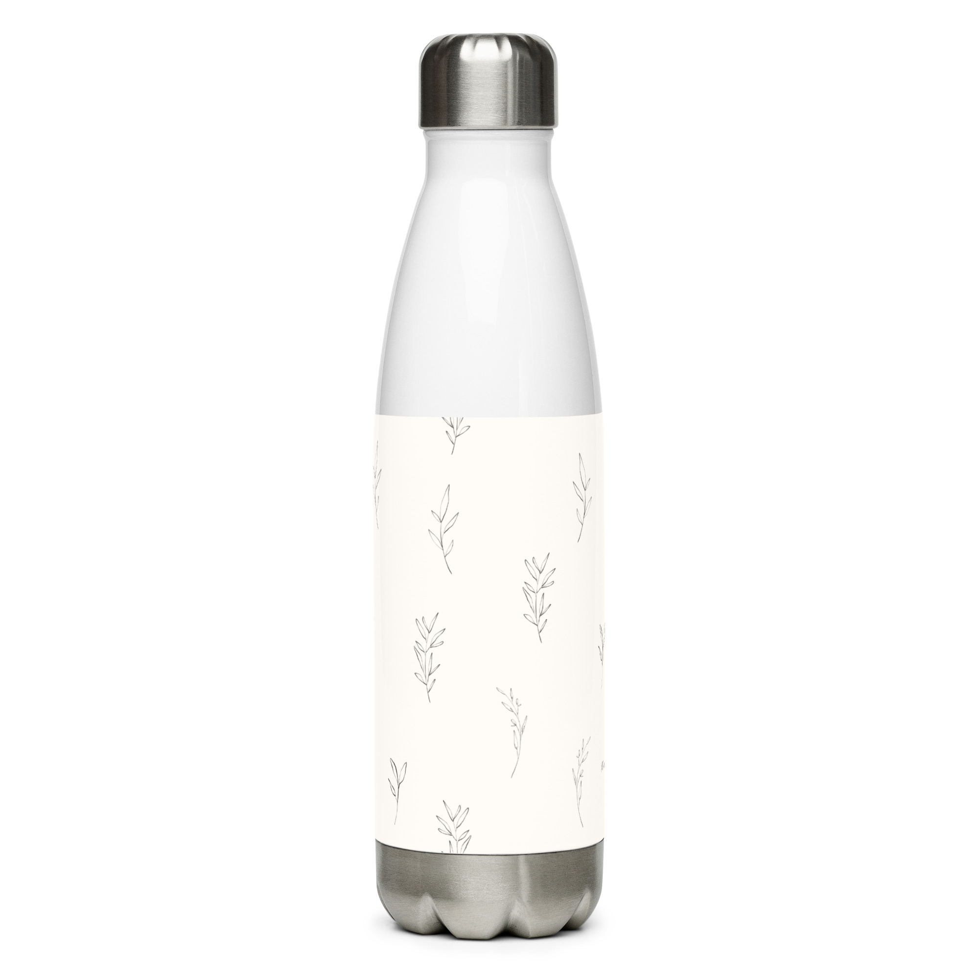 Botella de agua de acero inoxidable Sage Botánico