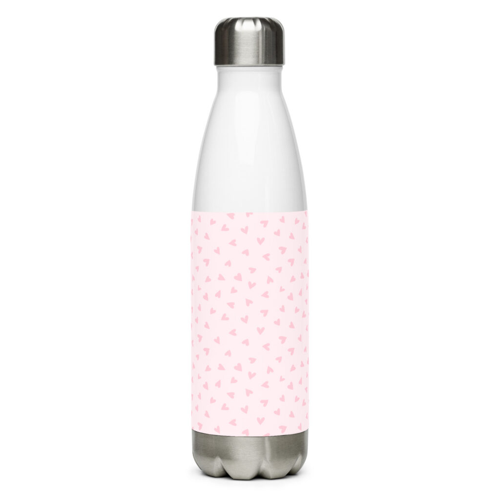 Botella de agua de acero inoxidable Dulce Corazón