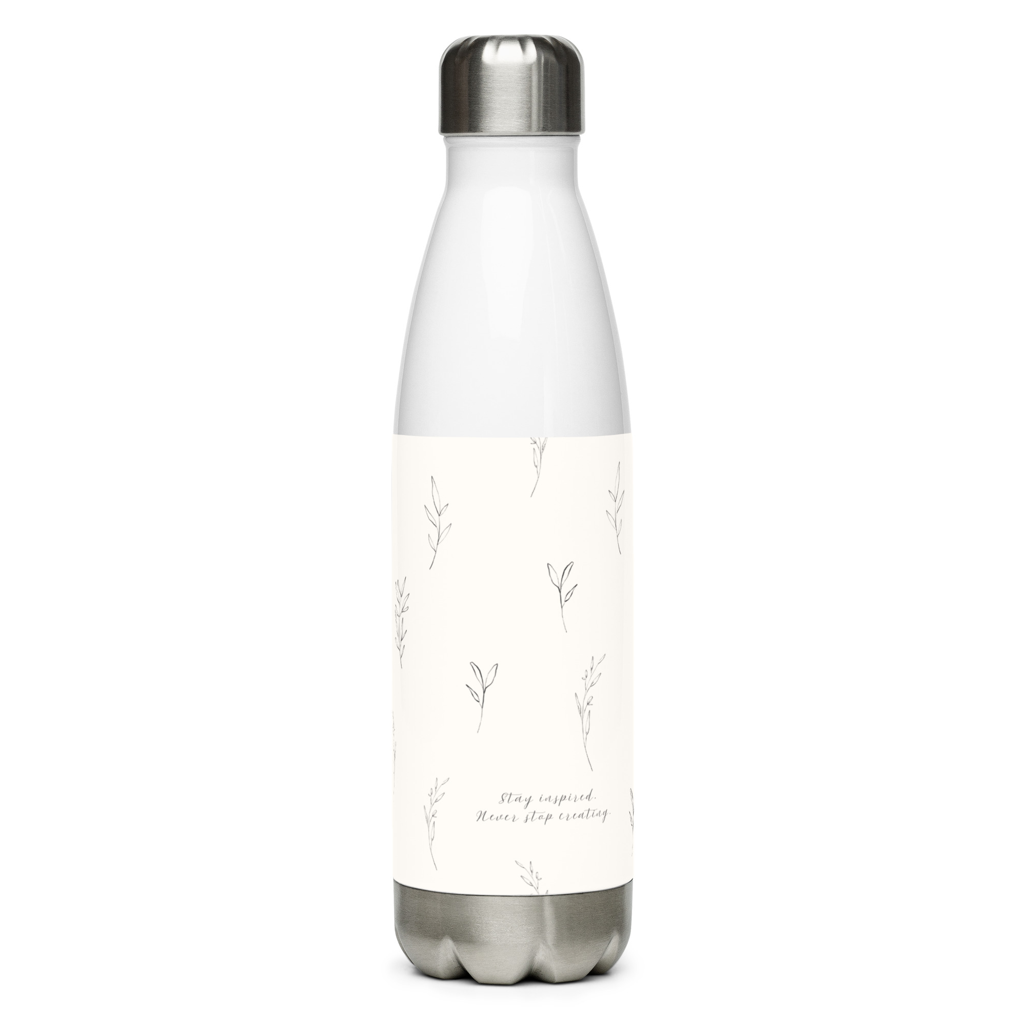 Botella de agua de acero inoxidable Sage Botánico - Image 3